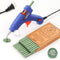 Wax Seal Kits, Wasole 20Pcs Pine Green Sealing Wax Sticks with 1 Pieces Glue Gun Set for Wax Seal Stamp, Great for Wedding Invitations, Birthday C...