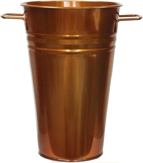 8295E GC Vase, 6.5" by 9.5", Glazed Caramel...