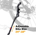 Bike Kickstand Adjustable Rear Mount aluminum alloy Bicycle Kickstand for 24” 26” 700C 27.5” 28” inch Mountain Bike Adult Bike...