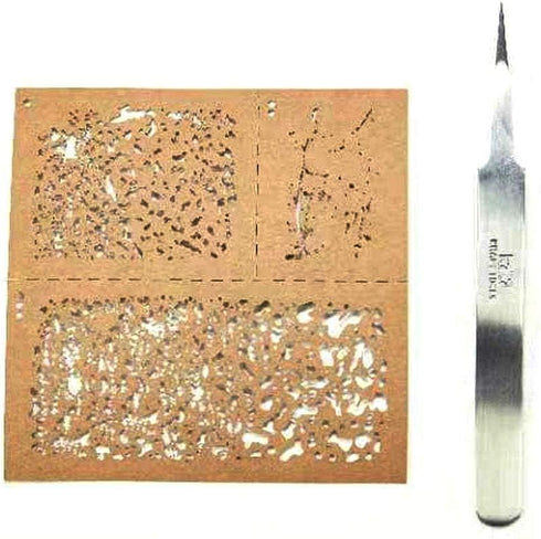 1Set DIY Decoration Weathering Airbrush Stencils Tools for 1/35 1/48 1/72 Scale Model...