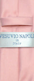 Vesuvio Napoli Narrow NeckTie Skinny DUSTY PINK Color Men's Thin 2.5" Neck Tie...