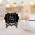 6 Packs Black Wooden Display Stand Plate Holder Easels Picture Frame Holder (4 inch)...