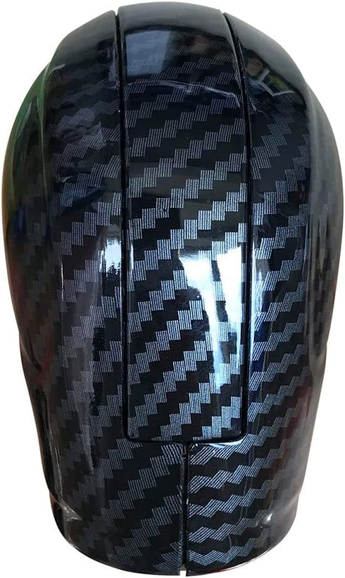 ruihe Carbon Fiber Color Auto Car Gear Shift Knob Cover Fit for Golf Jetta Passat Tiguan Atlas Beetle GLI Eos CC Golf TDI E-Golf Golf Sportwagen J...