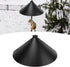Squirrel Baffles for Bird Feeders, Bird Feeder Baffle, Outdoor Squirrel Baffle Galvanized Steel Squirrel Flapper Squirrel Proof Bird Feeder Pole B...