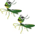 Lewondr Insect Metal Wall Art, 3D Locust Metal Wall Sculpture, Hanging Outdoor Wall Decor Fence Decoration for Garden, Yard, Patio, Indoor Home, S...