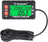 Runleader Hour Meter Tachometer, Maintenance Reminder, Alert RPM Reminder, Initial Hours Settable, Battery Replaceable, Use for Lawn Mower Generat...