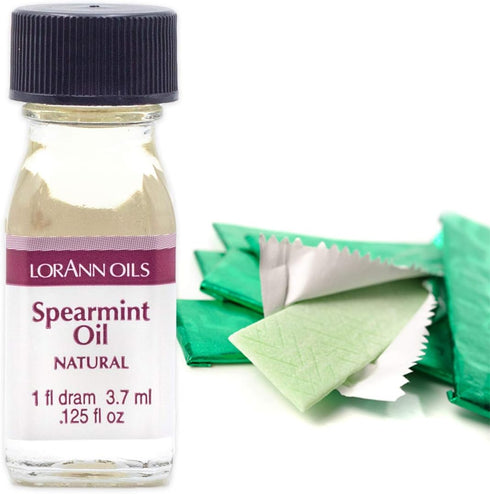 Lorann Oils Candy & Baking Flavoring .125oz Bottle 2/Pkg-Spearmint Oil...