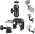 SMALLRIG Super Camera Clamp Mount, Double Ball Head Magic Arm Adapter, Fence/Desk/Tripod Mount for Monitor/Light/Camera, for Insta360, for Gopro 1...