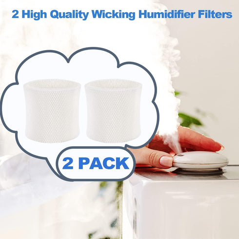 Humidifier Wicking Filters Fit for Honeywell HC-888 Model Series, Fit for Honeywell Humidifier Filter Replacement Filter C (2 Pack)...