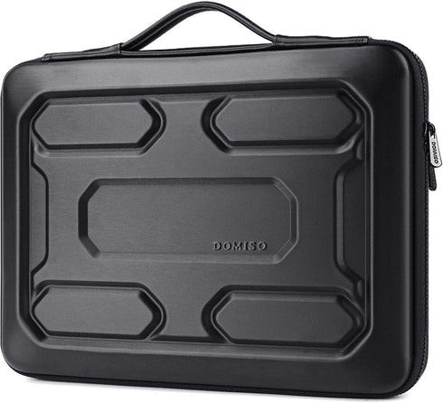 DOMISO 17 inch Laptop Sleeve with Handle Shockproof Computer Bag Waterproof EVA Protective Carrying Case for 17.3" MSI GS73VR Stealth Pro/HP Envy ...