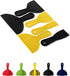 Bates- Plastic Putty Knife, 6 Pack, Black & Yellow, Plastic Paint Scraper, Plastic Scraper Tool, Putty Knife Set, Plastic Spreader, Spackle Tool, ...