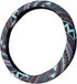 Ethnic Style Coarse Flax Cloth Automotive Steering Wheel Cover Anti Slip and Sweat Absorption Auto Car Wrap Cover (M, 14.5''-15'')...