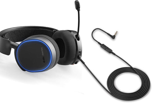 Arctis Adapter 3.5mm Aux Cable Compatible with SteelSeries Arctis 3 5 7, Arctis Pro and Arctis Pro + GameDac Headset...