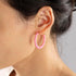 Faux Hand Knotted Glass Imitation Pearls Necklace Earring Jewelry Sets Varios colores for Women...