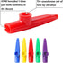 LovesTown Kids Kazoos, 18 Pcs Plastic Kazoo with 20 Pcs Kazoo Flute Diaphragms Kazoos Musical Instruments for Gift Prize and Party Favors...