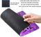 Hokafenle Mouse Pad Inspirational Quote, Purple Motivational Mouse Pad, Stay Positive Work Hard and Make It Happen Square Mouse Mat Non-Slip Rubbe...
