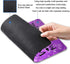 Hokafenle Mouse Pad Inspirational Quote, Purple Motivational Mouse Pad, Stay Positive Work Hard and Make It Happen Square Mouse Mat Non-Slip Rubbe...