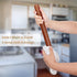 Aisoso French Rolling Pin, 17.7 Inches Wood Rolling Pin for Baking Extra Long Thickened, Classic Wooden Dough Roller for Fondant Pizza Pie Crust C...