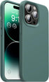 OuXul Designed for iPhone 14 Pro Case,Shockproof Liquid Silicone Protective Phone Case with Soft Anti-Scratch Microfiber Lining Ultra Slim Drop Pr...