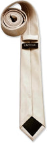 Men's Solid Color Skinny Tie Slim Pure Color Necktie for Wedding Professional Business Leisure Gift Box...