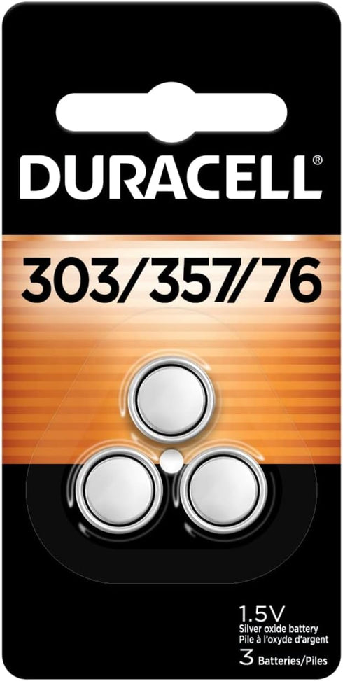 Duracell DURA3PK 1.5V 303Battery, 3 Count (Pack of 1)...