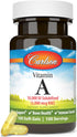 Carlson - Vitamin A Solubilized, 10000 IU (3000 mcg RAE), Water Soluble, Vision Health, 100 Softgels...