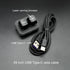 USB mini 2-key keyboard Copy and Paste, programmable macro keyboard, hot swappable mechanical keyboard, with 1.5 meter USB data cable (Black)...