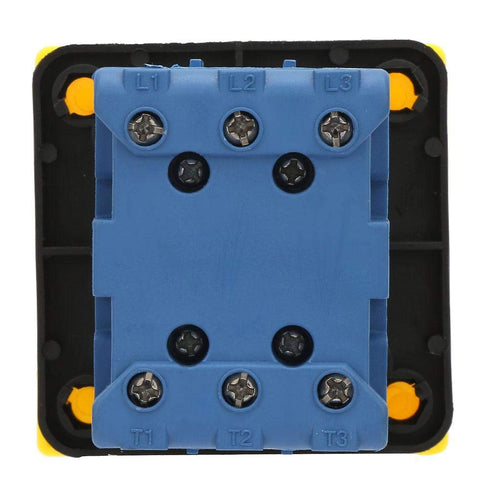 Load Circuit Breaker Switch, 25A/32A 3-Pole 2-Position Rotary Cam On-Off Power Switch for Industrial, Circuit Breaker Rotary Switch(32A)...