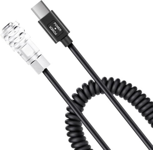 FOMITO 12V USB-C PD Power Cable for Blackmagic Pocket Cinema Camera 4K 6K BMPCC to Type-C PD Trigger...