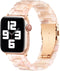 Bestig Compatible with Resin Apple Watch Band 49mm 46mm 45mm 44mm 42mm-Series 3 2 1, Stainless Buckle Waterproof Replacement Strap for iWatch Ultr...