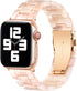 Bestig Compatible with Resin Apple Watch Band 49mm 46mm 45mm 44mm 42mm-Series 3 2 1, Stainless Buckle Waterproof Replacement Strap for iWatch Ultr...
