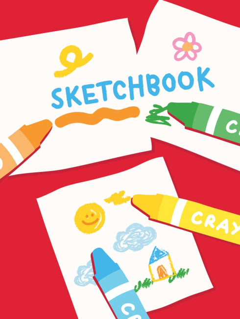 Sketch Book: Notebook for Drawing or Writing, 120 pages, 8.25x11”...
