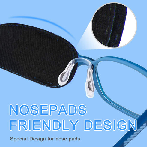 4 Pack Eye Patches for Kids Girls Boys, Right & Left Eye Patch for Glasses, Lazy Eye Patch for Children Treating Lazy Eye Amblyopia Strabismus and...