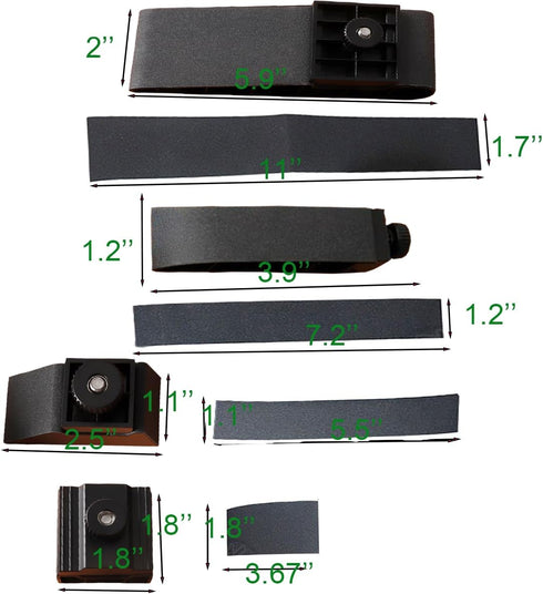 Hand Sanding Block Hard Plastic Sand Paper Holder Sandpaper Block Set Handmade Edge Grinding Polishing Tool...