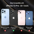 Case for iPhone 13 Pro Case 6.1" with 2 Screen Protector, Full Body Heavy Duty Military Grade Cover, Shockproof/Drop Proof Protection Phone Case (...