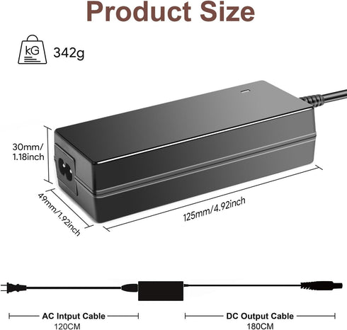for Hyperboom Charger, TAIFU 19V AC Adapter for Ultimate Ears Hyperboom Portable Bluetooth Speaker S00175 884-001085 984-001591 984-001689 DSA-90P...