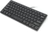 USB Wired Keyboard,78 Keys Mini Desktop Keyboard,Portable Ultra Thin Computer Keyboard,Low Noise Waterproof Mechanical Keyboard,Comfortable to Tou...