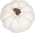 Elanze Designs Classic White 6 inch Resin Harvest Decorative Pumpkins Pack of 2...