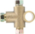 Rear Axle Brake Line Tee, 3 Way T shape Brake Tee Car Brake Tee Inverted Female Tee with 3 Male Nuts Short Union M10 3/16in Pipe 10mm...