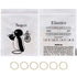 Angzhili 10 Bag Dental Orthodontic Rubber Bands,Elastic Rubber Bands,Orthodontic Supply (5/16")...