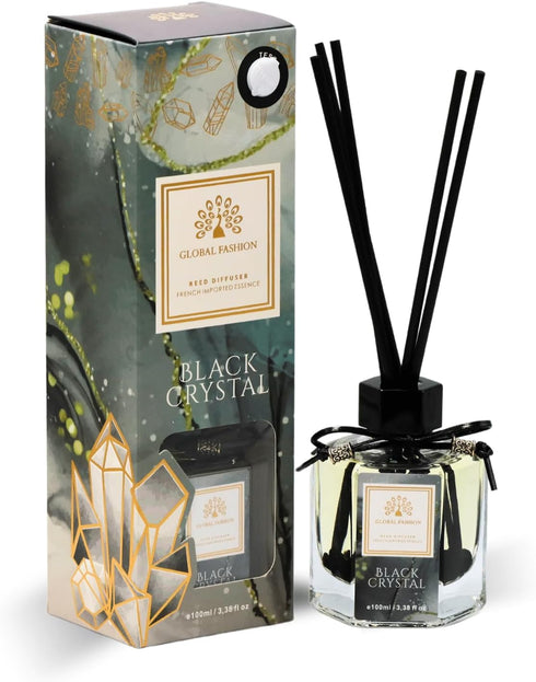 Global Fashion Reed Diffuser - Aromatherapy Reed Diffuser Air Freshener Fragrance - Perfect for Home & Office - 100ml, 03ABDA...
