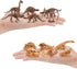 Dinosaur Head Skeleton Fossil Assorted Bones Playsets 23 PCS Action Figures Model Toys for Kids...