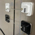 Heavy Duty Combination Refrigerator Lock (2 Pack) - Fridge Lock for Baby Safety, 3M Adhesive No Drilling (Black), for Fridge, Cabinets, Drawers, W...