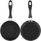DEWIN Mini Nonstick Egg Pan Omelet Pan, 4.7” Single Serve Egg Nonstick/Skillet, Portable and Mini Nonstick Round Egg Pan for Kitchen Cooker...