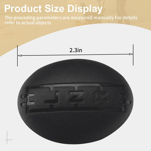 5412003 Shift Knob Cover Compatible with Polaris Vehicles, Fits 2002-2016 Sportsman Ranger Cover Shift Knob - Improve The Accuracy of Gear Shifts,...