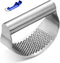 Garlic Press Rocker, Bottle Opener, Stainless Steel Garlic Crusher Chopper Squeezer Slicer Mincer...