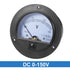 uxcell® DC 0-150V Analog Panel Voltage Gauge Volt Meter 65C5 2.5% Error Margin...