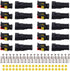 MUYI 10 Kit 2 Pin Way Waterproof Electrical Connector 1.5mm Series Terminals Water Resistend...