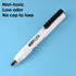 carrotez Retractable Dry Erase Markers, Low Odor Whiteboard Markers, Bullet Tip, Thin Barrel, 12 Count, Black...