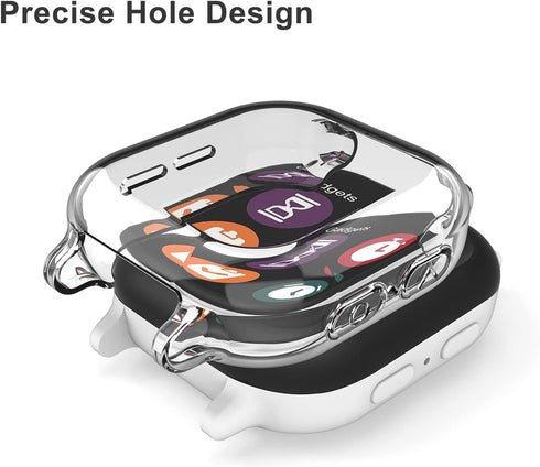 3 Pack Screen Protector Compatible for Gizmo Watch 2 Case for Kids (Not for Watch 3), Ultra-Thin TPU Plated Overall Protective Case Cover Scratch ...